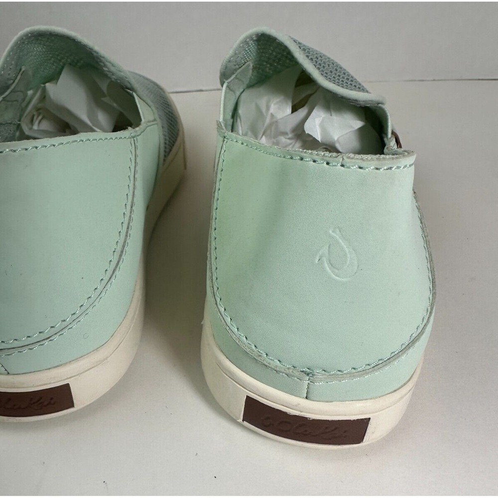 Olukai Pehuea Slip On Mesh Sneakers 20271-3GER Drop in Heel Shoes Womens Size 10 - Picture 10 of 16